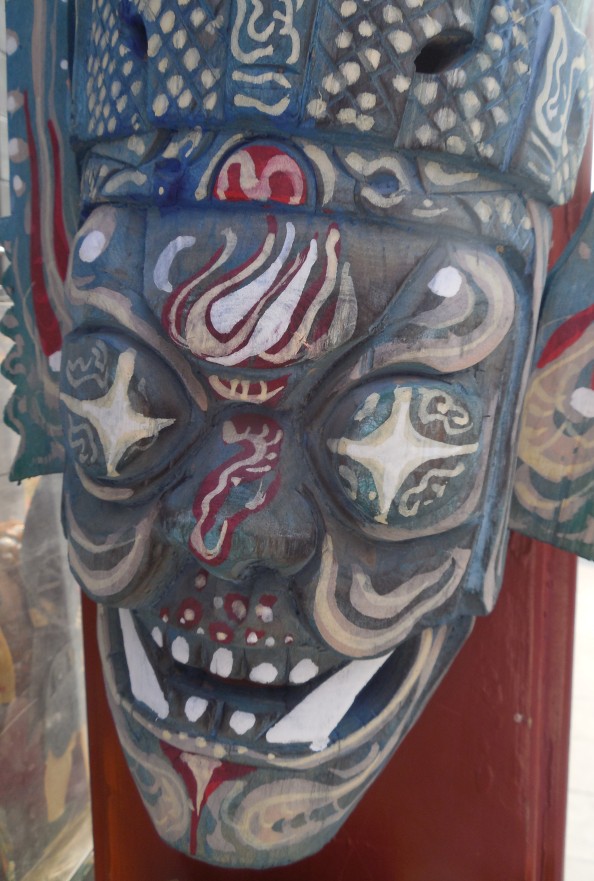 Tibetan Mask, on sale in Beijing